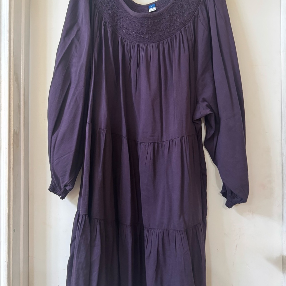 Old Navy Kids Casual Dress in Deep Purple